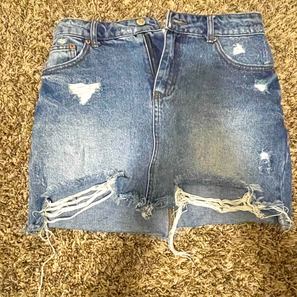 Womens Denim Skirt